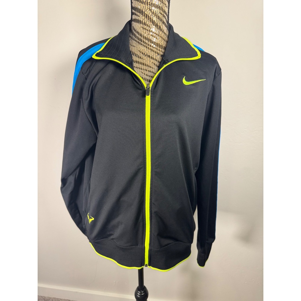 Nike Dri-fit Tennis Rafa Nadal 2012 US Open jacket men's size Large